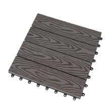 Nature Color Design Fire-Retardant Waterproof WPC Composite Deck Tile